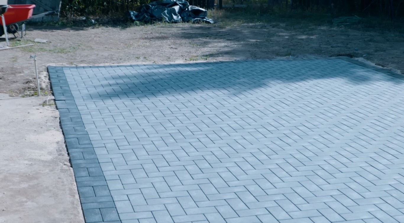 Custom stamped concrete patio transforming backyard space in Rosemead, CA